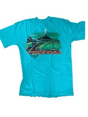 Vintage Hand-Painted Philippines Mayon Volcano T-Shirt – Size XL New with Tags