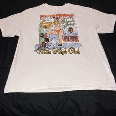 Hooters Graphic Tee Shirt 2XL Brand New Colorado Springs Mile High Club Elv 6035