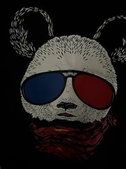 Sound Activated LED Bear Tee Shirt Size M Men’s Works Great.