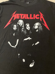 🔥🔥VINTAGE 80s Metallica and Justice For All – Shirt Size LARGE – Black – 1988