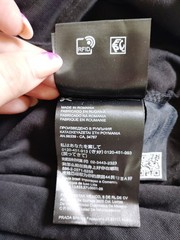 Prada Milano Black Cotton T-Shirt with Triangle Logo Patch Adult XL Essential