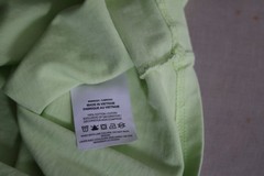 Nike Tee Mens L Neon Green World Tour Beaverton Oregon Move Your Sole Pre Owned