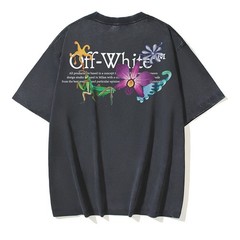 Off White T-Shirt Black / White S-M-L-XL
