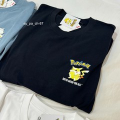 5 pack Pokémon UNIQLO Pokemon T Shirt Pikachu Gengar Snorlax Japan M US S Small