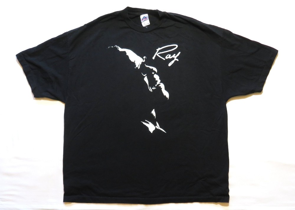 2000’s Vintage T Shirt Y2K 2005 Ray Charles Movie Promo Jamie Foxx AAA Tag