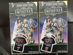 NEW Funko Beetlejuice Men’s T-Shirt VHS Theme Box (Size: L Large)