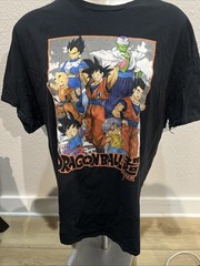 Dragon BallZ Anime Lot of 12 Vintage T-Shirt From S-XXL Good Condition Used