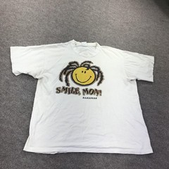 Dorsett Tee’s Shirt Mens 2XL White Smile Mon Bahamas Smiley Face Tee Graphic