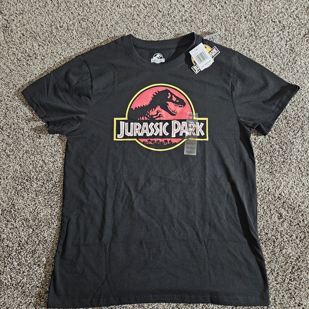 Jurassic Park Movie Logo T shirt uni-sex medium NWT