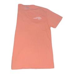 Reel Life Fishing Hook Logo T-Shirt Salmon Pink Men’s Size XL New with Tags