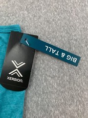 Xersion Big & Tall Tank Top T-shirt Mens 6XL Teal Blue Soft Stretch Comfortable