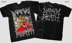 New Dtg/Dtf printed T-shirt – NAPALM DEATH – Harmony’ Corruption – size- US