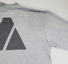 VTG Official Reflective Army Logo Shirt Mens XL Gray Long Sleeve USA AKWA Tek