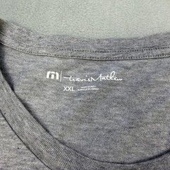 Travis Mathew Shirt Mens 2XL Gray Golf Cart Beer Graphic Tee Funny Pima Cotton