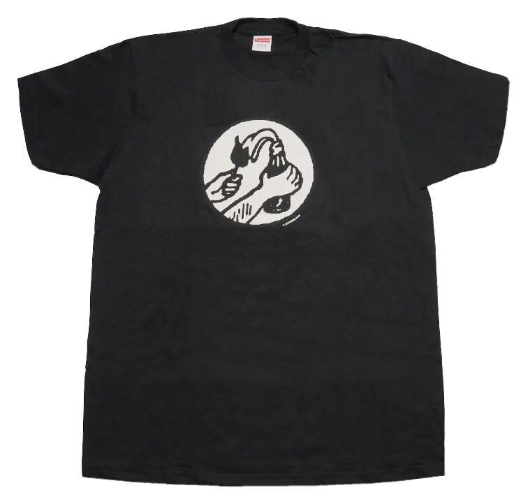 Authentic Brand New Supreme Molotov Tee Black Medium SS18