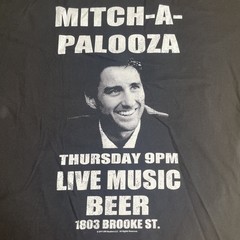 OLD SCHOOL Mitch-A-Palooza Vintage T Shirt Size XL Black