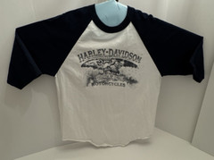 Harley Davidson Motorcycles Tshirt Mens L White Freedom Of Choice Overseas Tour