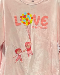 Disney Parks UP Love Is In The Air T-Shirt Size XS-3XL New