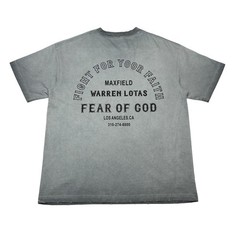 Fear Of God x Warren Lotas Fourth Collection Shirt Mens Small Streetwear Rare