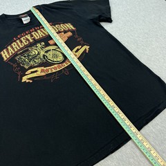 Harley-Davidson Kuala Lumpur T-Shirt Mens XL Black Double-Sided Moto Malaysia