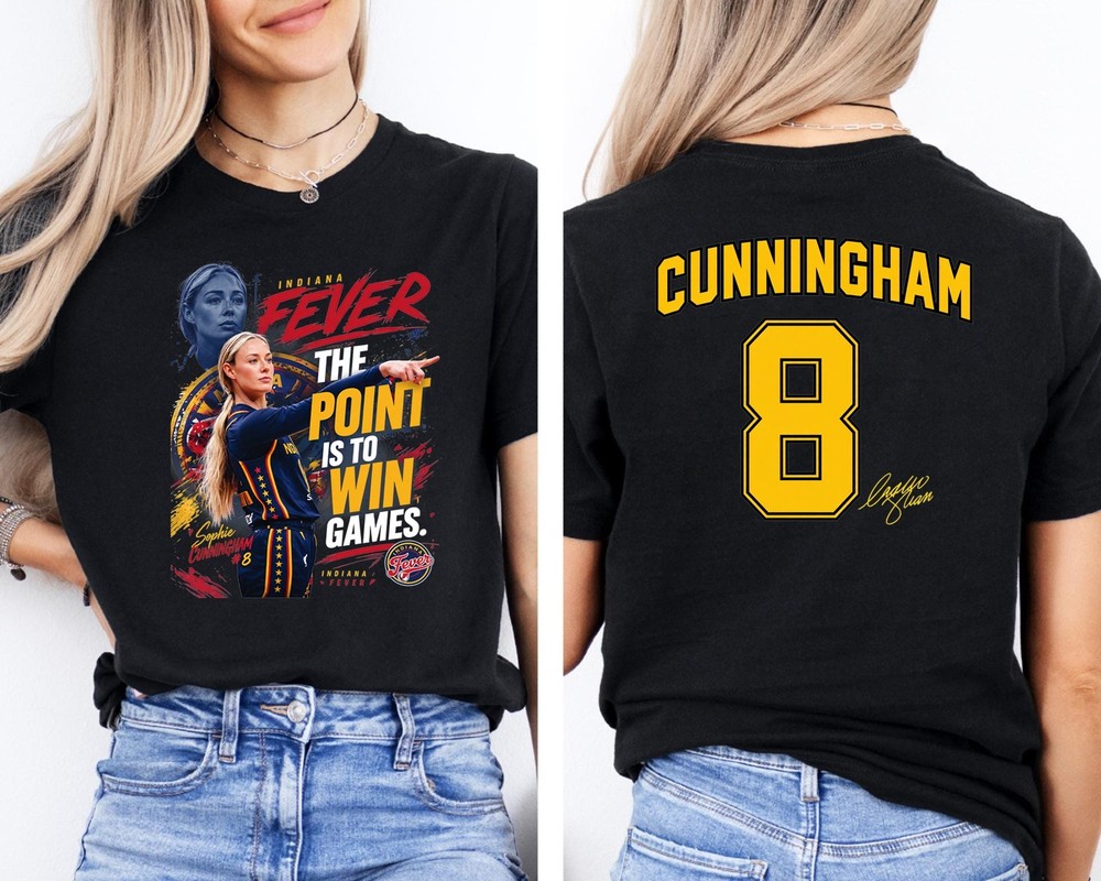 Sophie Cunningham 8 Women Basketball Point God Trendy 2 Sided T-Shirt
