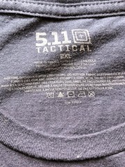 5.11 Tactical T-Shirt Men’s Size 2XL Graphic Print Navy Blue Shirt