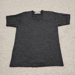 Vintage Woolmark Shirt Mens M (18×26) Base Layer Scoop Hiking Merino Wool 90s