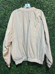 Vintage Mens size 2XL Beige Pierre Cardin Pullover Windbreaker