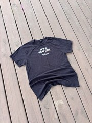 Panera Bread Promotional T-Shirt Charcoal Grey Hanes Perfect-T Tastiest Era Yet