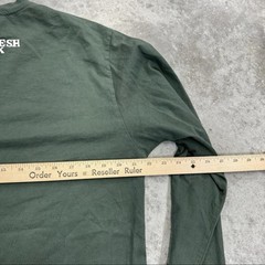 Teddy Fresh Shirt Mens Medium Always Late Long Sleeve Graphic Moon Broken Watch