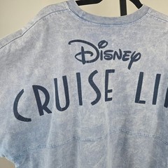 Disney Cruise Lines Spirit Jersey Mineral Wash Blue Size XXL