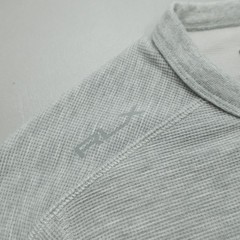 RLX Ralph Lauren Men’s Performance Crew Neck Shirt Size S Grey Waffle Knit
