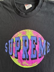 Supreme Lunar Black Small T-shirt 100% Cotton Made In USA