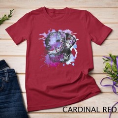 Golden Retriever Vintage Watercolor Dog Portrait Women Mom Unisex T-shirt