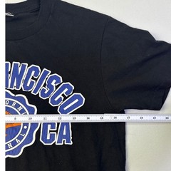 SUNA San Francisco California Golden Gate Bridge Graphic T-Shirt Black Small