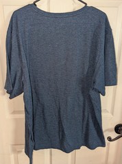 Men’s BCG Football Graphic T-Shirt Short Sleeve Blue-Gray Size 2XL