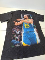 Steph Curry Shirt Large Night Night Golden State Warriors Basketball Bootleg Tee