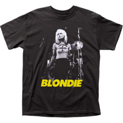 Blondie Funtime T Shirt Mens Rock and Roll Music Band Tee New Black