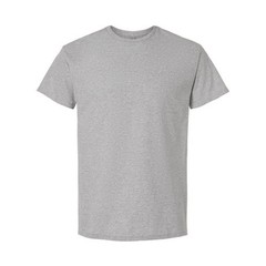Gildan G3000 Unisex Light Cotton Gtay T-Shirt T-Shirt New