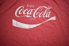 Coca-Cola Enjoy Coke Coca Cola Mens Heather Red Shirt New S-2XL