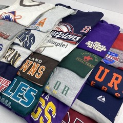 Wholesale Lot of 20 Men’s Sports Tee Shirts (Size Breakdown in Desc)