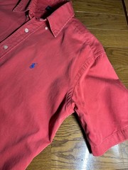 Ralph Lauren BLAKE Pink Short Sleeve Button-Down Shirt Used For 14Y+ Japan