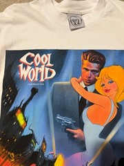Cool World Modern Movie Shirt Size Large False Reality Brad Pitt Kim Basinger