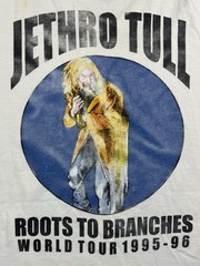 Vintage Jethro Tull Roots To Branches Tour T-Shirt Size XL Band Tee 1996 90s