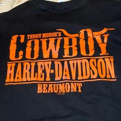 Harley-Davidson T-Shirt Mens 2XL Black Biker Edgy Spark Plug Skull Beaumont TX