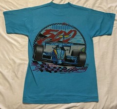 Vintage 1988 1989 72nd & 73rd Indy Indianapolis 500 Sz S T-Shirt Single Stitch