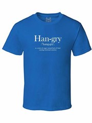 NW MEN’S PRINTED HANGRY FUNNY HIPSTER DESIGN COTTON T-SHIRT ALL COLOR & SIZE