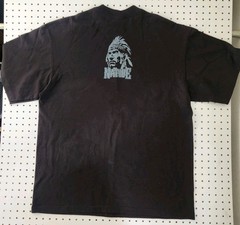 Shaka Wear Native American Wolf Moon Heavyweight Streetwear T-Shirt Black XL
