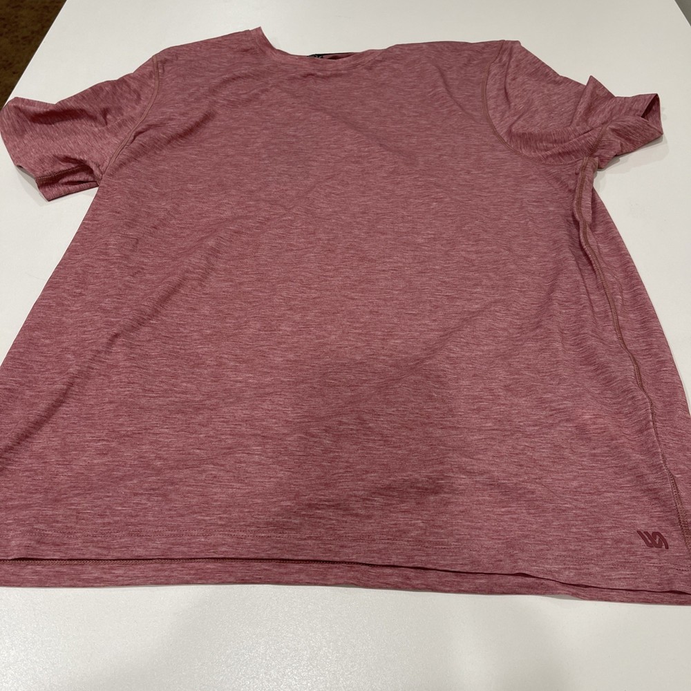 VRST Men’s Icon Short Sleeve Heather Tee Desert Rust L