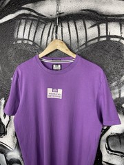 Weekend Offender Casual Box Logo Purple T-Shirt Men’s Size Large